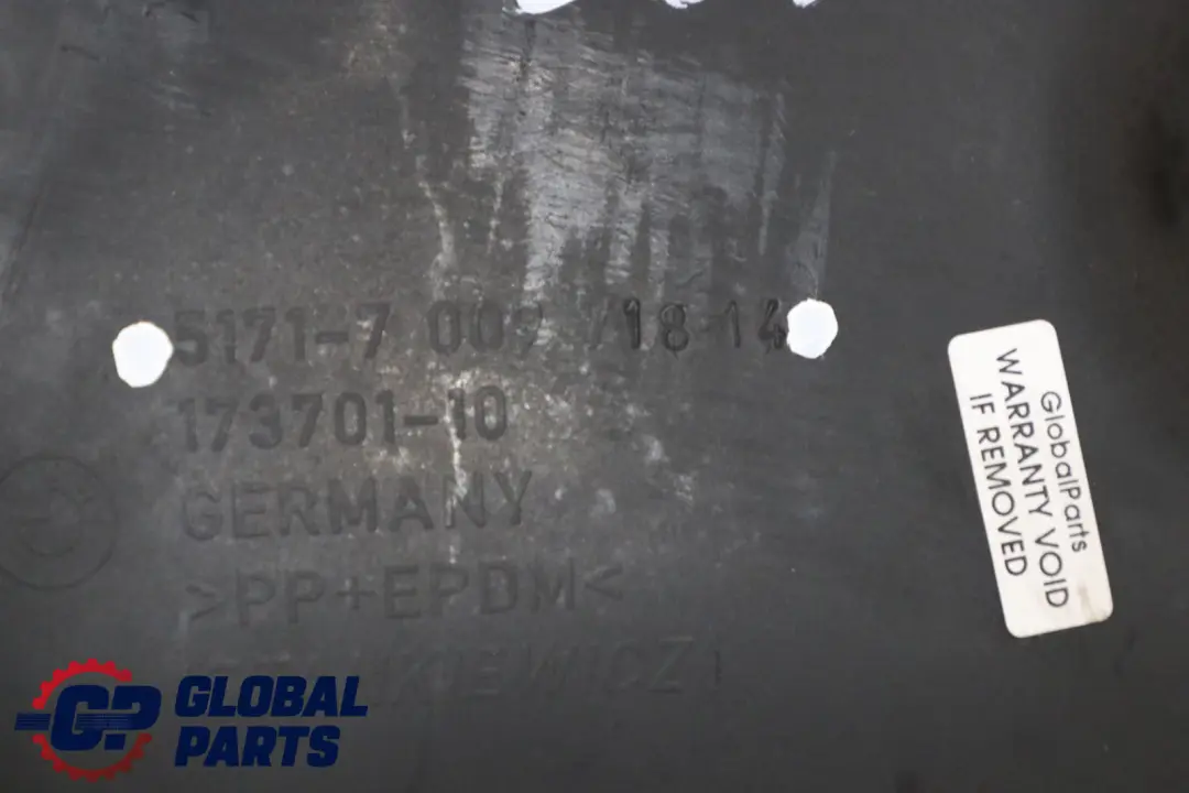 BMW E63 E64 Trasero Derecho O / S Tapa Paso De rueda Vivienda - SKU 7009718 - Número de pieza 7009718