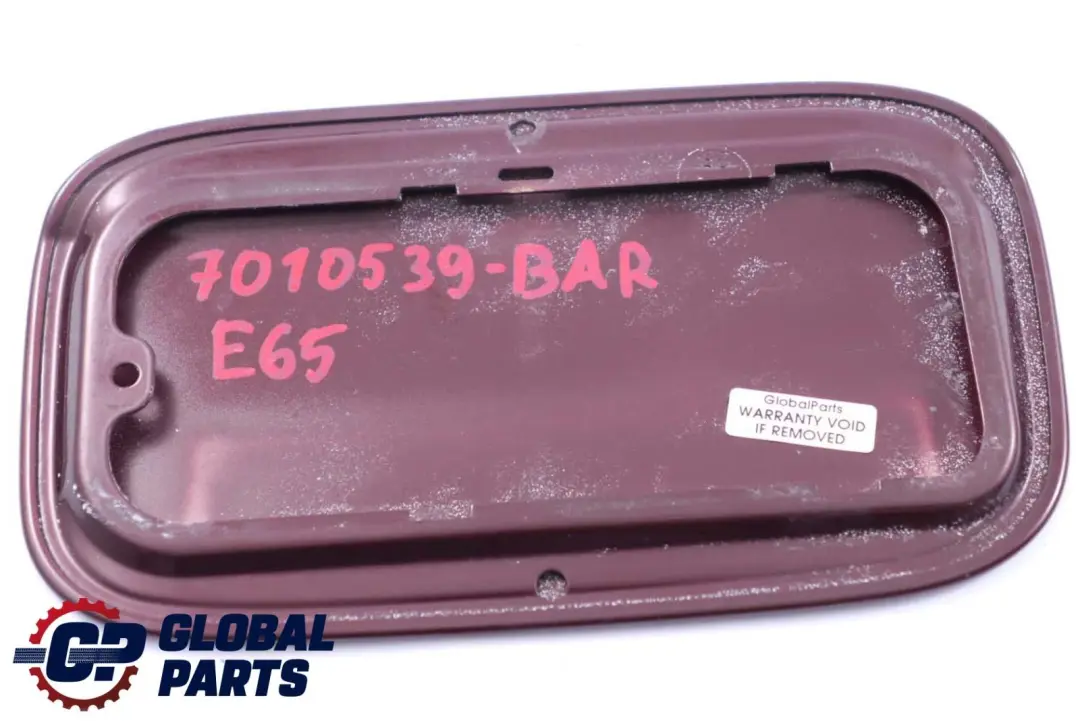 Tapa Combustible Rojo Metalizado Barberarot para BMW 7 Series E65 E66 E67 con número de pieza 7010539 BMW 7 Series E65 E66 E67 Tapa Combustible Rojo Metalizado Barberarot - SKU 7010539-BAR - Número de pieza 7010539