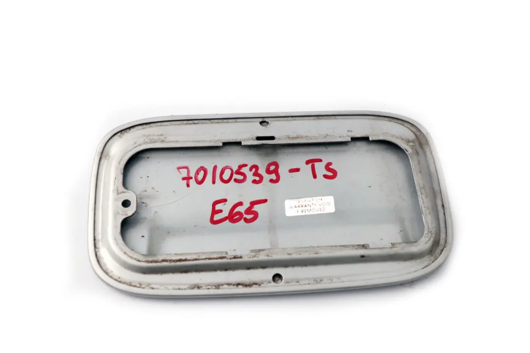 BMW 7 Series E65 E66 E67 Fill In Flap Fuel Filler Cover Titansilber Titan Silver - SKU 7010539-TS - Part number 7010539