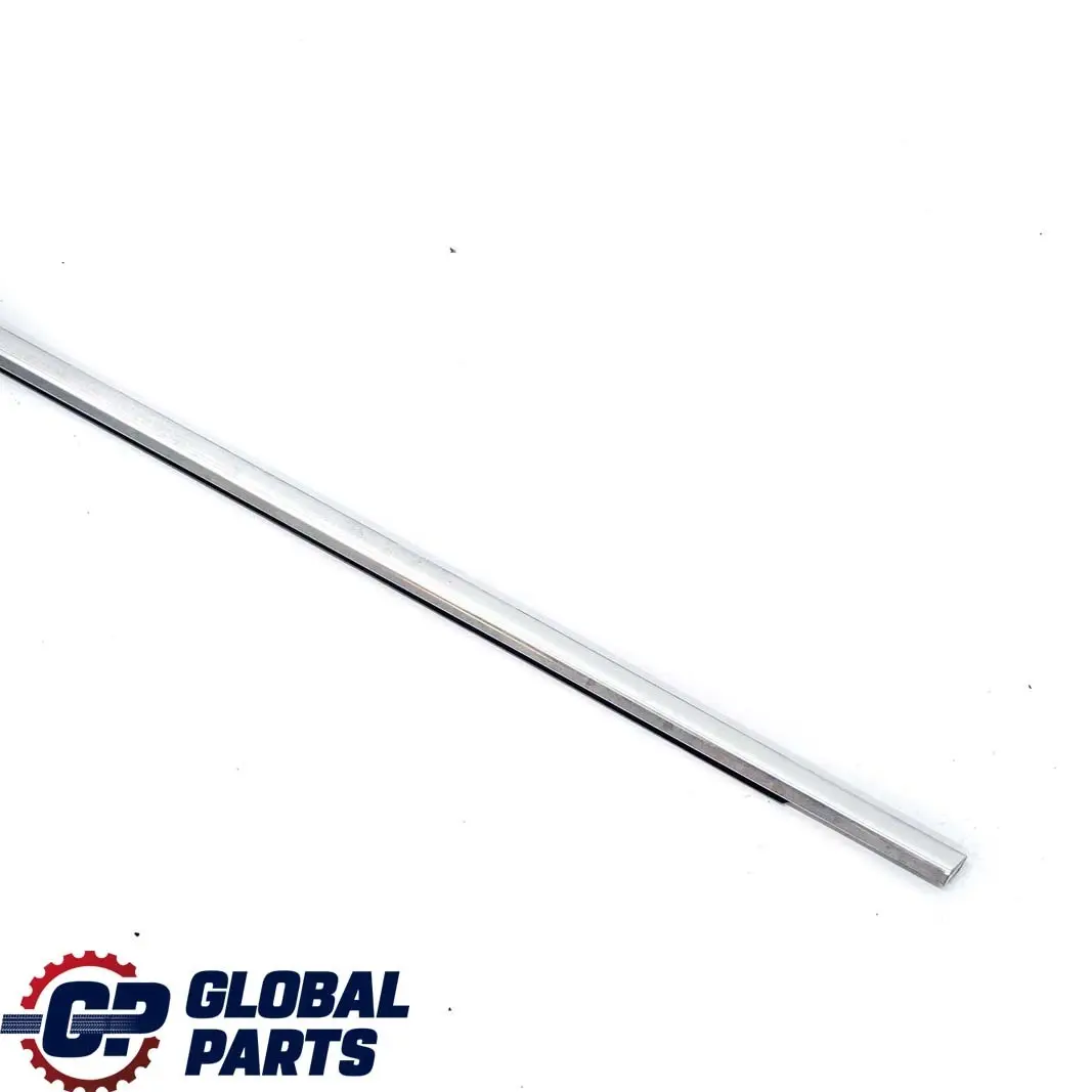 BMW E66 E67 Rear Door Outer Weatherstrip Chrome Left N/S - SKU 7010899 - Part number 7010899