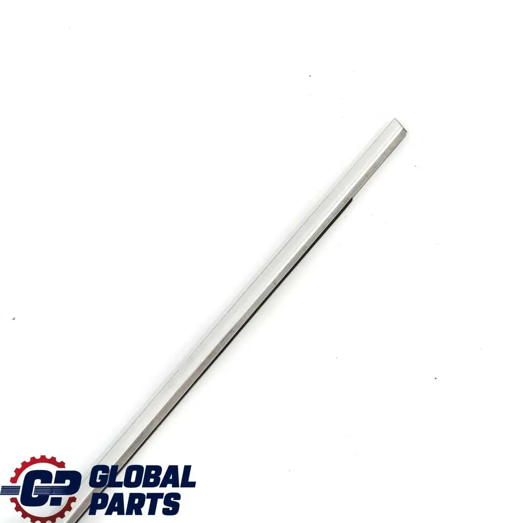 BMW E66 E67 Rear Door Outer Weatherstrip Chrome Left N/S - SKU 7010899 - Part number 7010899