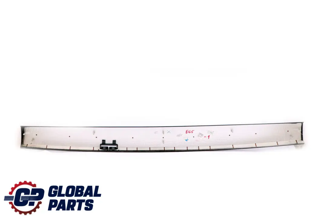 BMW E65 E66 E67 Wood Strip Rear Window Shelf N/S ESCHE DUNKEL - SKU 7010954-1 - Part number 7010954