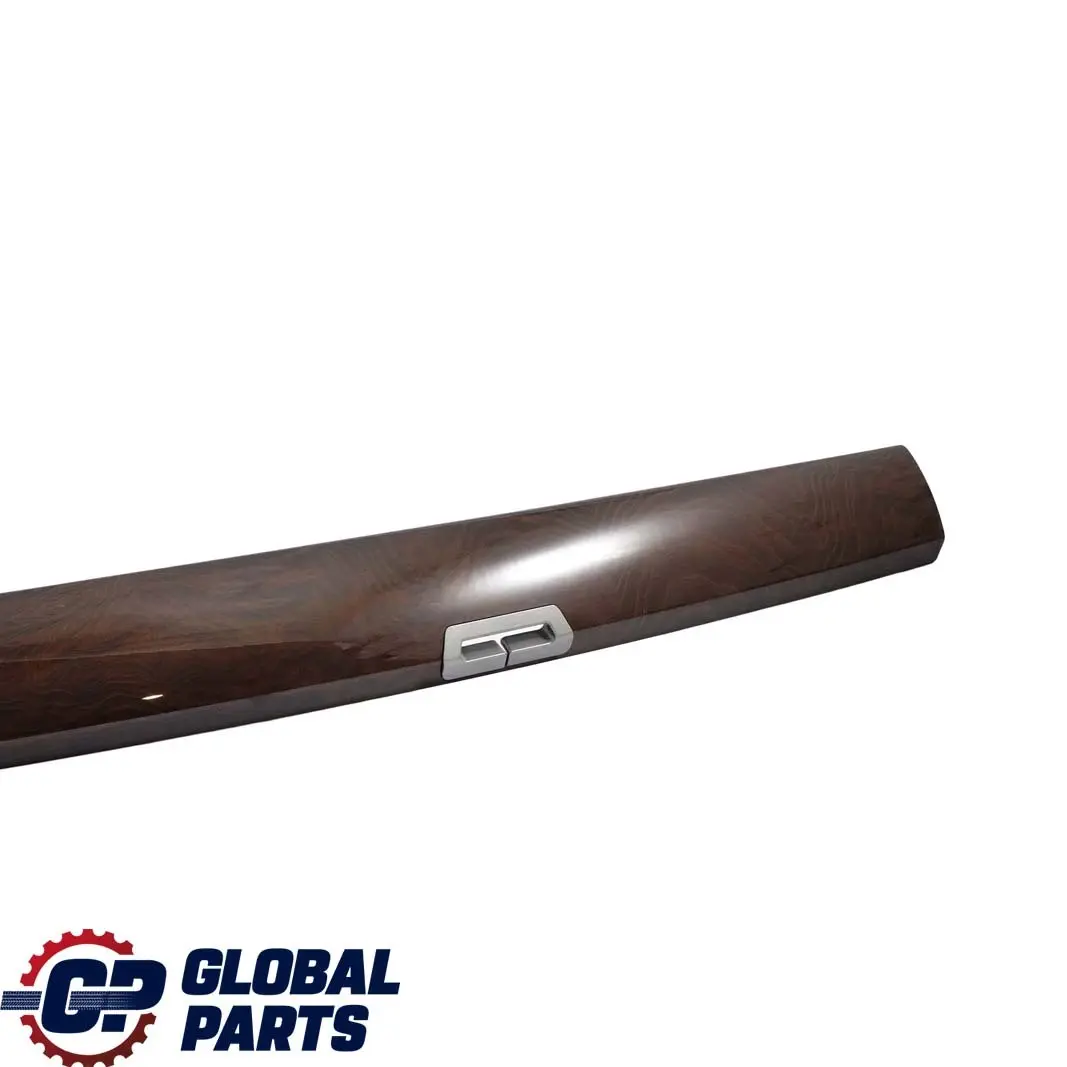 Striscia Legno Ripiano Lunotto Esche Dunkel Marrone per BMW E65 E66 con numero di parte 7010954 BMW E65 E66 Striscia Legno Ripiano Lunotto Esche Dunkel Marrone - SKU 7010954-2 - Numero di parte 7010954