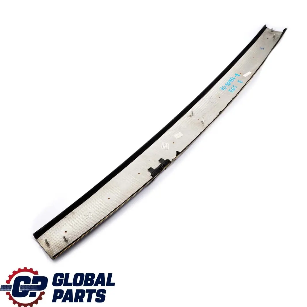 BMW 7 Series E65 E66 2 Wood Strip Rear Window Shelf N/S Esche Dunkel Brown - SKU 7010954-2 - Part number 7010954