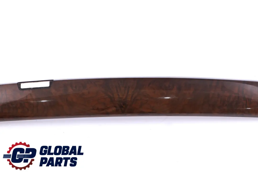 Wood Strip Rear Window Shelf N/S Esche Dunkel Brown to BMW 7 Series E65 E66 E67 with Part number 7010954 BMW 7 Series E65 E66 E67 Wood Strip Rear Window Shelf N/S Esche Dunkel Brown - SKU 7010954 - Part number 7010954