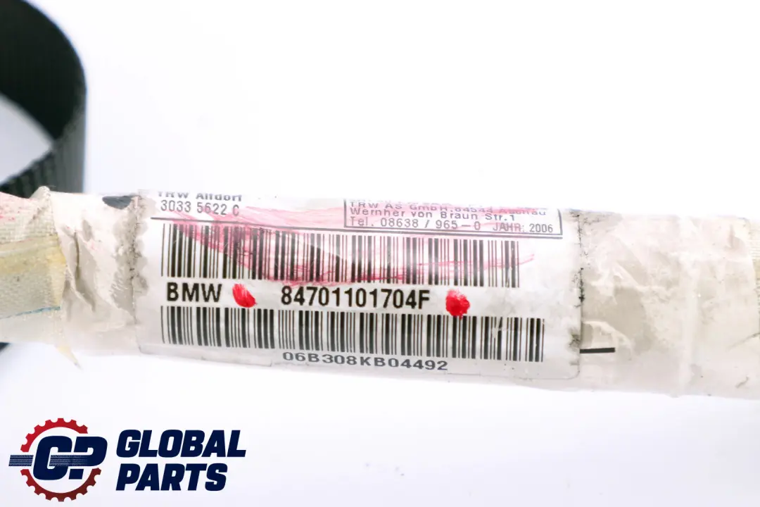 Izquierda Airbag de techo Cortina AHPS2 para BMW E66 con número de pieza 7011017 BMW E66 Izquierda Airbag de techo Cortina AHPS2 - SKU 7011017 - Número de pieza 7011017