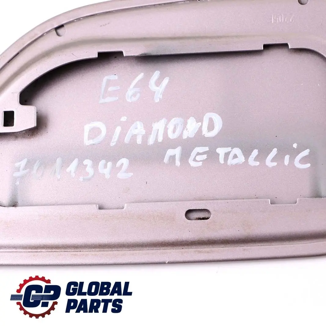 Filler Flap Cover Diamond Metallic to BMW 6 Series E63 E64 Fuel with Part number 7011342 BMW 6 Series E63 E64 Fuel Filler Flap Cover Diamond Metallic - SKU 7011342-DIA - Part number 7011342