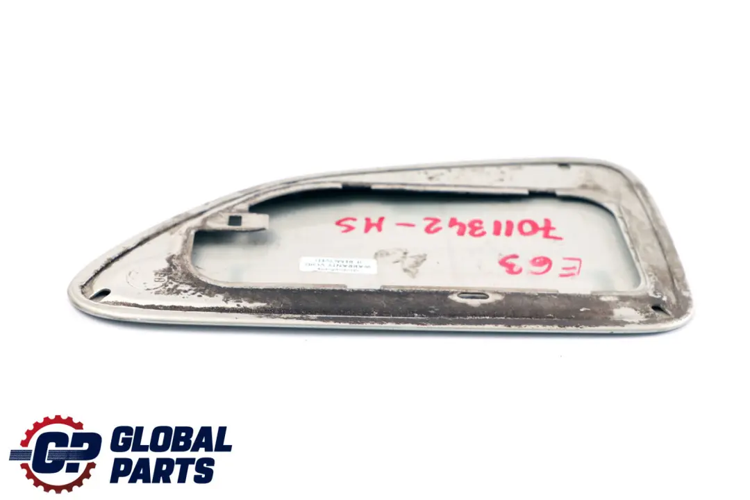 BMW 6 Series E63 E64 Fuel Filler Flap Cover Mineralsilber Silver A14 - SKU 7011342-MS - Part number 7011342