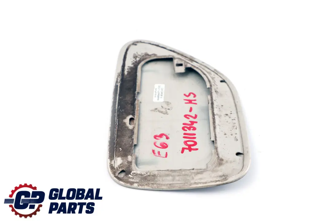 BMW 6 Series E63 E64 Fuel Filler Flap Cover Mineralsilber Silver A14 - SKU 7011342-MS - Part number 7011342