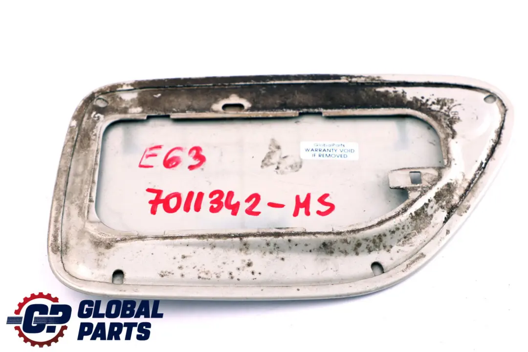 Filler Flap Cover Mineralsilber Silver A14 to BMW 6 Series E63 E64 Fuel with Part number 7011342 BMW 6 Series E63 E64 Fuel Filler Flap Cover Mineralsilber Silver A14 - SKU 7011342-MS - Part number 7011342