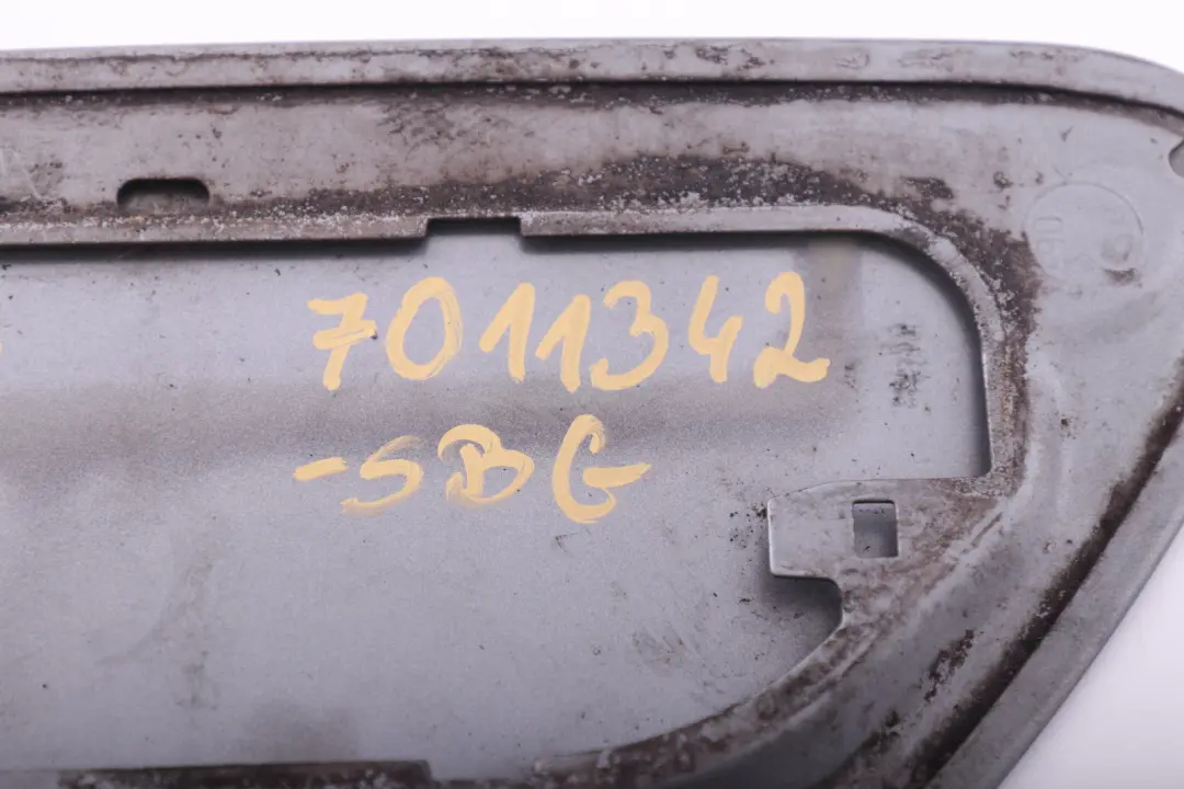 Filler Flap Cover Silbergrau Silver Grey to BMW 6 Series E63 E64 Fuel with Part number 7011342 BMW 6 Series E63 E64 Fuel Filler Flap Cover Silbergrau Silver Grey - SKU 7011342-SBG - Part number 7011342