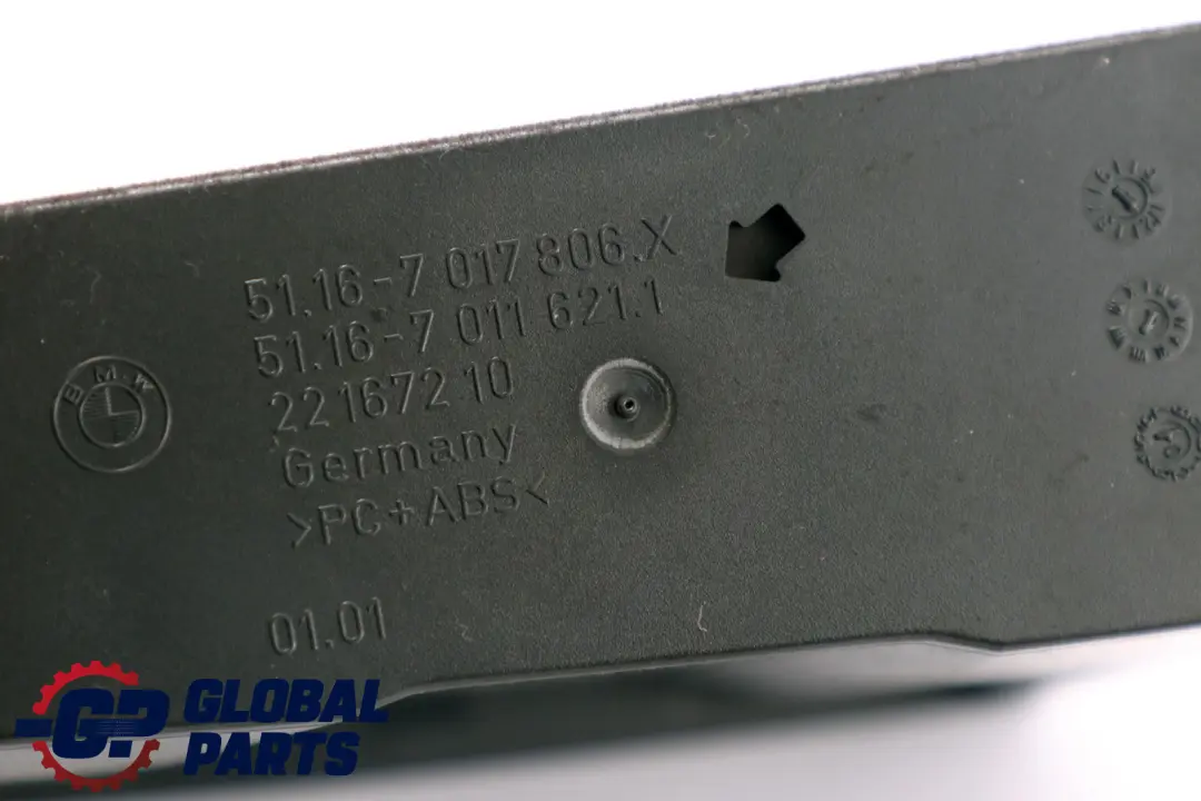 Holder Box Storage Console to BMW 7 Series E65 E66 E67 CD with Part number 7011621 BMW 7 Series E65 E66 E67 CD Holder Box Storage Console - SKU 7011621 - Part number 7011621