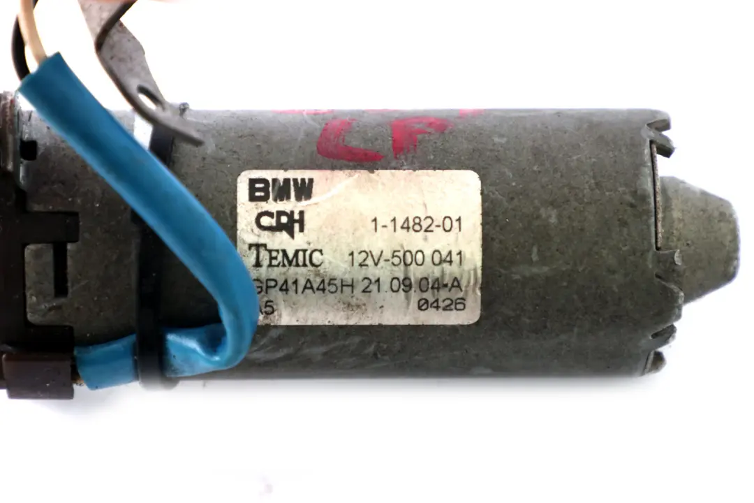Motore regolazione altezza sedile anteriore sinistro 1-1482-01 per BMW E46 E64 con numero di parte 7011737 BMW E46 E64 Motore regolazione altezza sedile anteriore sinistro 1-1482-01 - SKU 7011737 - Numero di parte 7011737