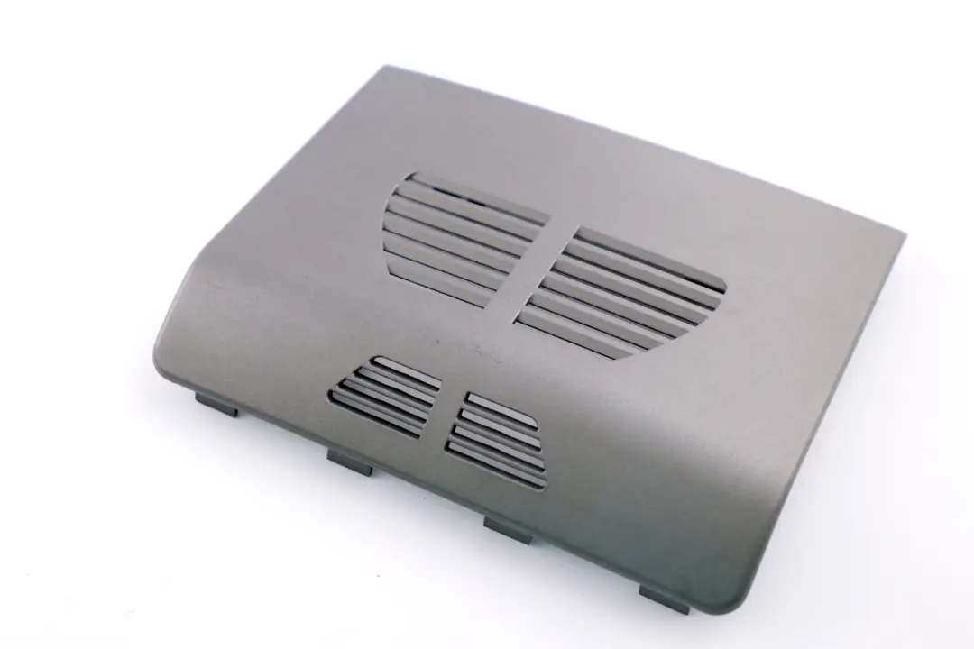BMW 7 er E65 E66 E67 Einsatz Konsole Hinten Dunkel Silber - SKU 7012088 - Teilenummer 7012196