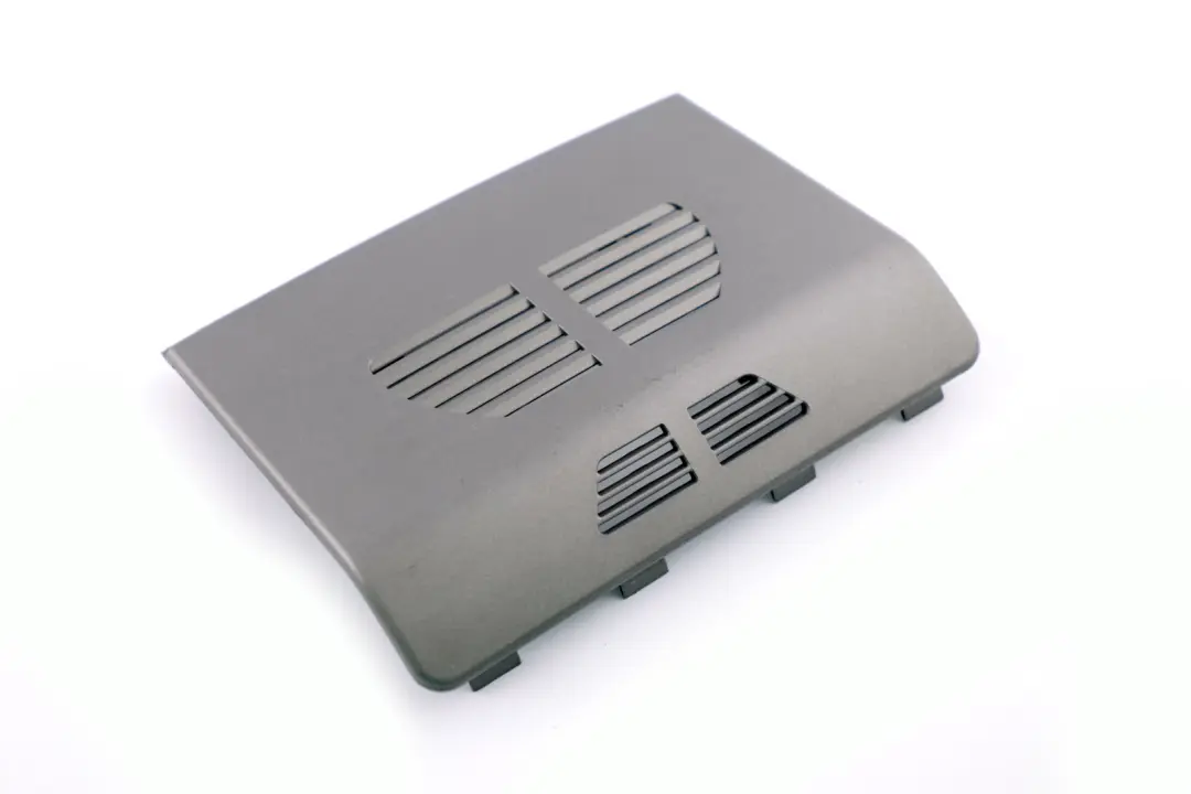 BMW 7 er E65 E66 E67 Einsatz Konsole Hinten Dunkel Silber - SKU 7012088 - Teilenummer 7012196
