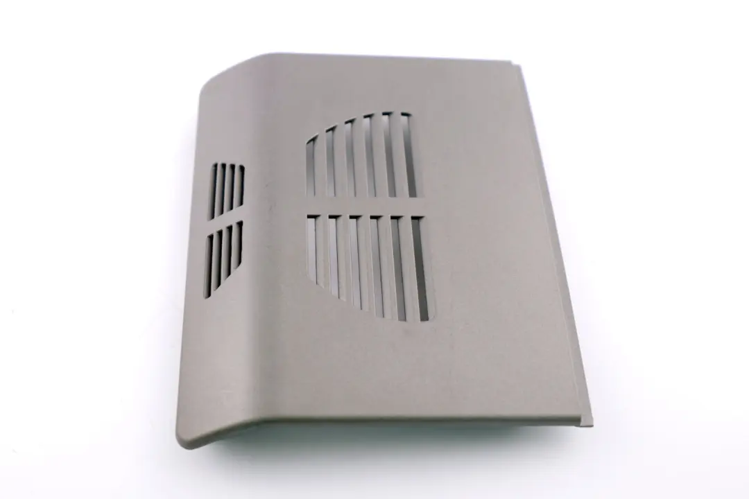 BMW 7 er E65 E66 E67 Einsatz Konsole Hinten Dunkel Silber - SKU 7012088 - Teilenummer 7012196