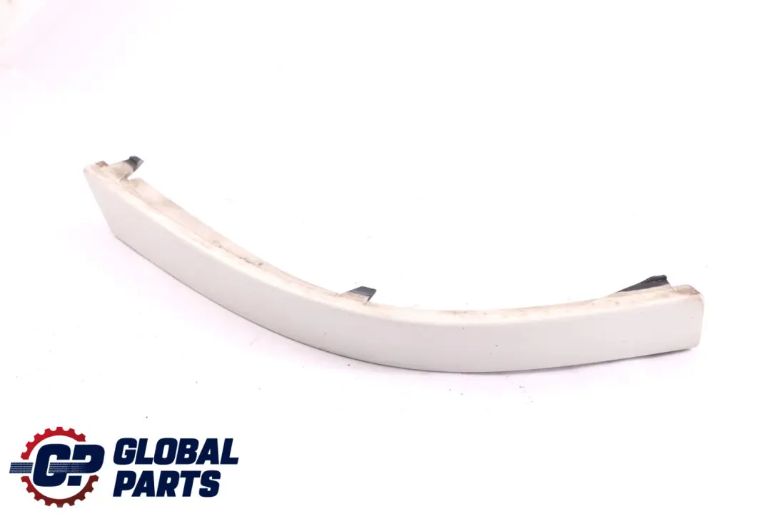 Left Bumper Finisher Moulding Trim N/S Alpinweiss 3 to BMW 7 Series E65 Rear with Part number 7012287 BMW 7 Series E65 Rear Left Bumper Finisher Moulding Trim N/S Alpinweiss 3 - SKU 7012287-AW - Part number 7012287