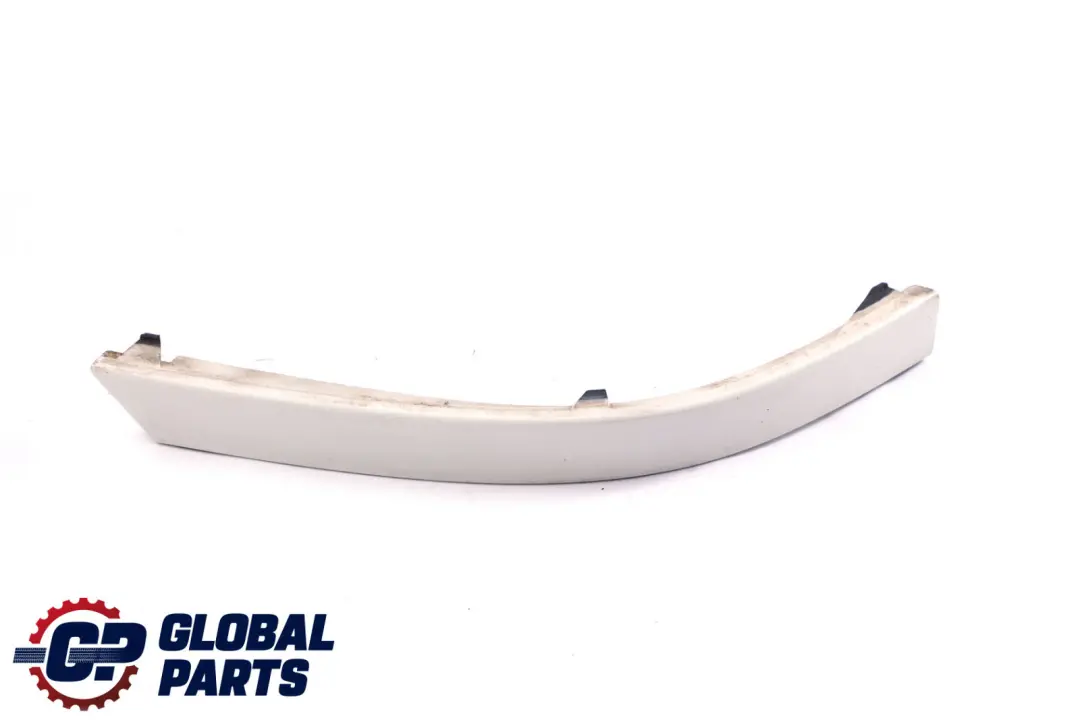 BMW 7 Series E65 Rear Left Bumper Finisher Moulding Trim N/S Alpinweiss 3 - SKU 7012287-AW - Part number 7012287