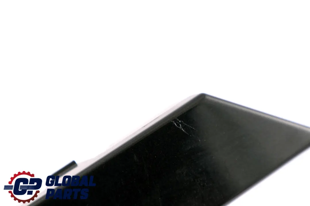 Left Bumper Finisher Moulding Trim N/S Black Sapphire to BMW 7 Series E65 Rear with Part number 7012287 BMW 7 Series E65 Rear Left Bumper Finisher Moulding Trim N/S Black Sapphire - SKU 7012287-BS - Part number 7012287