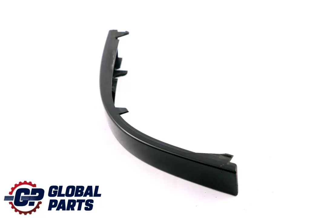 Left Bumper Finisher Moulding Trim N/S Black Sapphire to BMW 7 Series E65 Rear with Part number 7012287 BMW 7 Series E65 Rear Left Bumper Finisher Moulding Trim N/S Black Sapphire - SKU 7012287-BS - Part number 7012287
