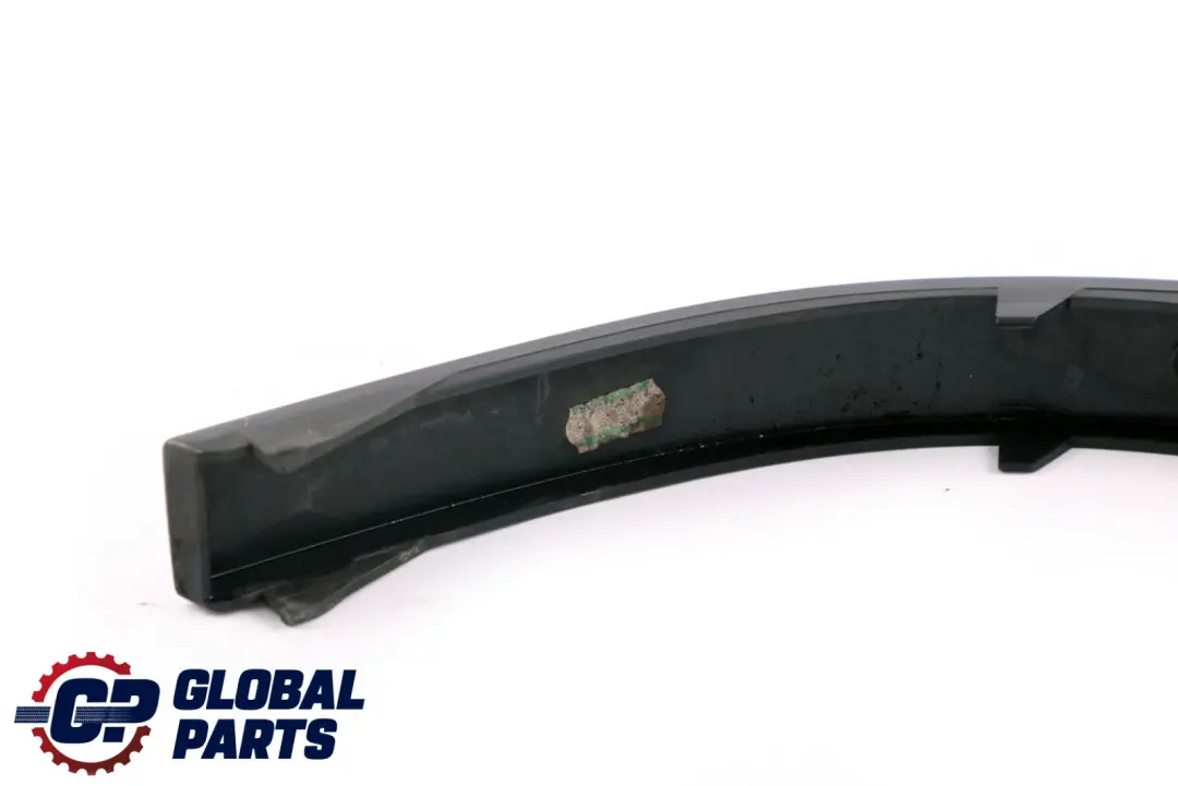 Left Bumper Finisher Moulding Trim N/S Black Sapphire to BMW 7 Series E65 Rear with Part number 7012287 BMW 7 Series E65 Rear Left Bumper Finisher Moulding Trim N/S Black Sapphire - SKU 7012287-BS - Part number 7012287