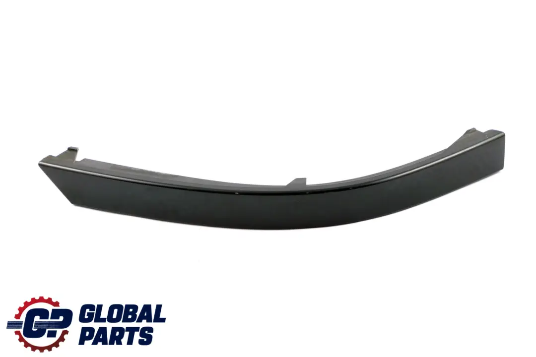 Left Bumper Finisher Moulding Trim N/S Black Sapphire to BMW 7 Series E65 Rear with Part number 7012287 BMW 7 Series E65 Rear Left Bumper Finisher Moulding Trim N/S Black Sapphire - SKU 7012287-BS - Part number 7012287