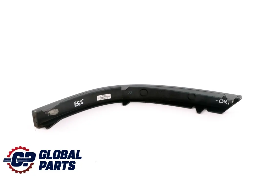 Left Bumper Finisher Moulding Trim N/S Oxford Green 2 to BMW 7 Series E65 Rear with Part number 7012287 BMW 7 Series E65 Rear Left Bumper Finisher Moulding Trim N/S Oxford Green 2 - SKU 7012287-OXF - Part number 7012287