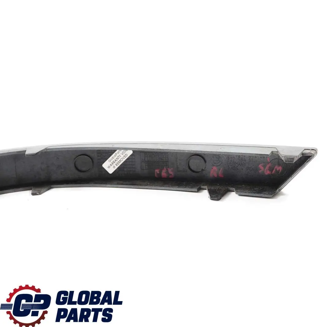 BMW 7 E65 Rear Left Bumper Finisher Moulding Trim N/S Schiefergruen Slate Green - SKU 7012287-SGM - Part number 7012287
