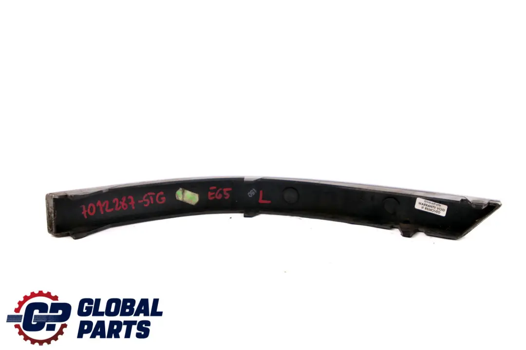 Blende Heckleuchte Hinten Links Sterlinggrau für BMW 7 er E65 mit Teilenummer 7012287 BMW 7 er E65 Blende Heckleuchte Hinten Links Sterlinggrau - SKU 7012287-STG - Teilenummer 7012287