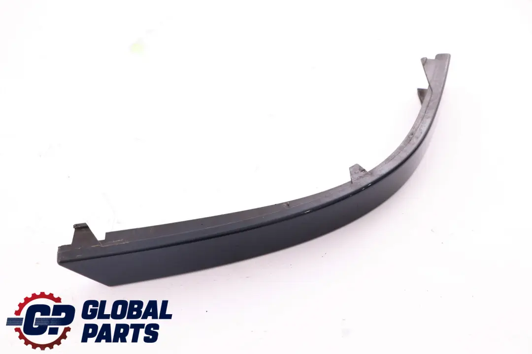 Left Bumper Finisher Moulding Trim N/S Toledoblau Blue to BMW 7 Series E65 Rear with Part number 7012287 BMW 7 Series E65 Rear Left Bumper Finisher Moulding Trim N/S Toledoblau Blue - SKU 7012287-TDB - Part number 7012287