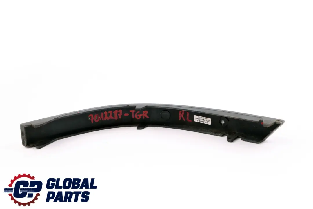 Left Bumper Finisher Moulding Trim N/S Titangrau Grey A36 to BMW 7 Series E65 Rear with Part number 7012287 BMW 7 Series E65 Rear Left Bumper Finisher Moulding Trim N/S Titangrau Grey A36 - SKU 7012287-TGR - Part number 7012287