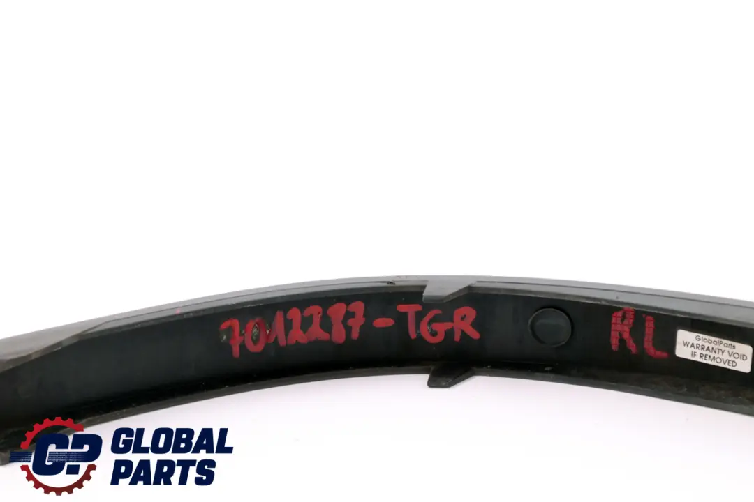 Left Bumper Finisher Moulding Trim N/S Titangrau Grey A36 to BMW 7 Series E65 Rear with Part number 7012287 BMW 7 Series E65 Rear Left Bumper Finisher Moulding Trim N/S Titangrau Grey A36 - SKU 7012287-TGR - Part number 7012287