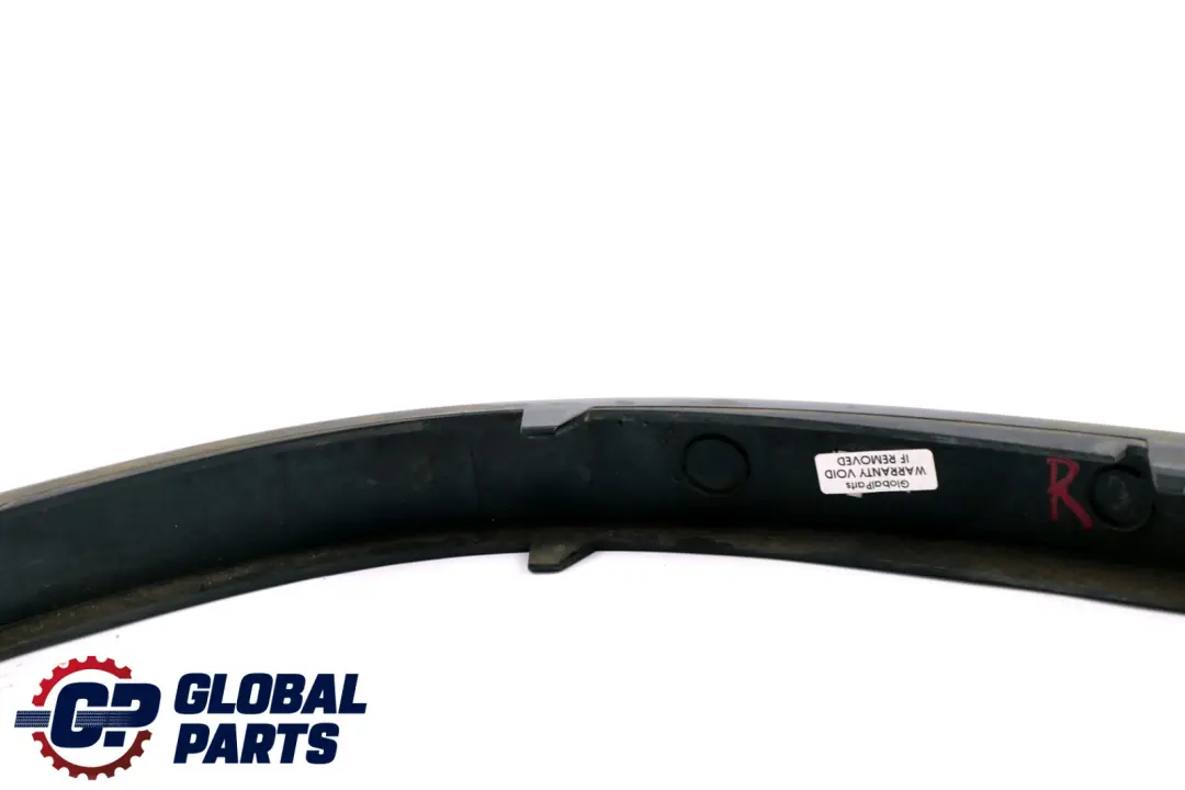 BMW 7 Series E65 Rear Right Bumper Finisher Moulding Trim O/S Black Sapphire 475 - SKU 7012288-BS - Part number 7012288