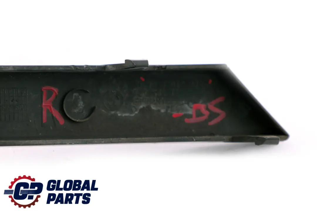 BMW 7 Series E65 Rear Right Bumper Finisher Moulding Trim O/S Black Sapphire 475 - SKU 7012288-BS - Part number 7012288