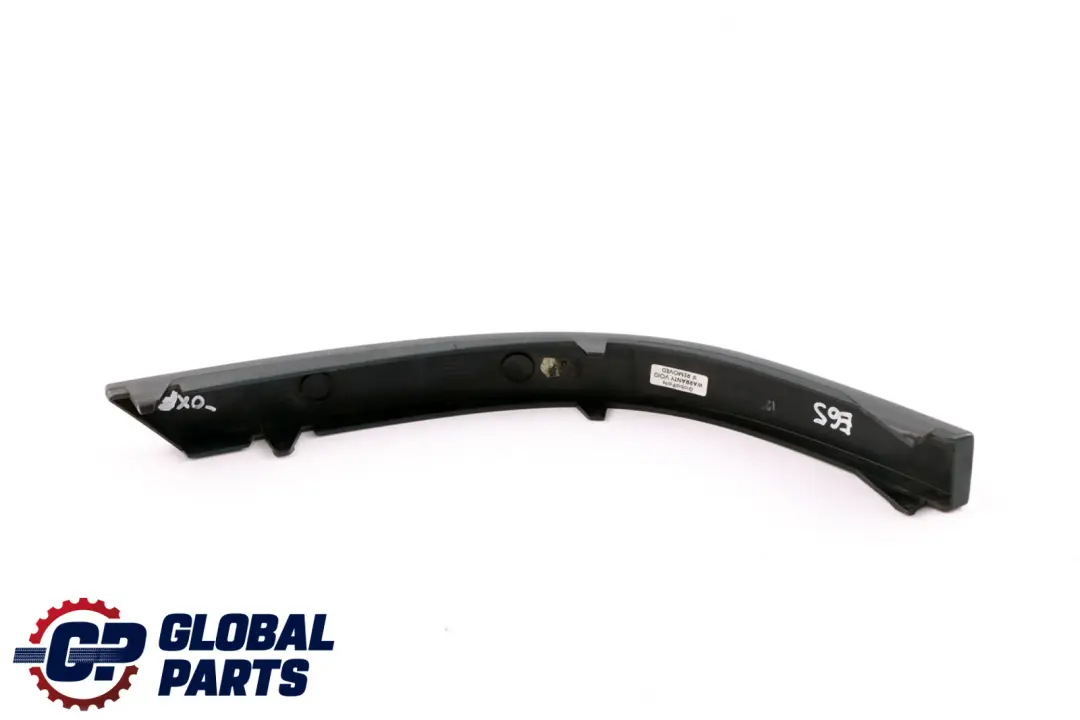 BMW 7 Series E65 Rear Right Bumper Finisher Moulding Trim O/S Oxford Green 2 - SKU 7012288-OXF - Part number 7012288