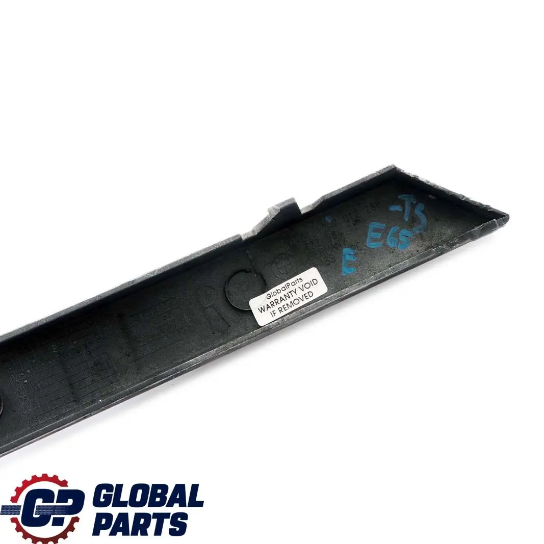 Right Bumper Finisher Moulding Trim O/S Titansilber Silver 354 to BMW 7 E65 Rear with Part number 7012288 BMW 7 E65 Rear Right Bumper Finisher Moulding Trim O/S Titansilber Silver 354 - SKU 7012288-TS - Part number 7012288