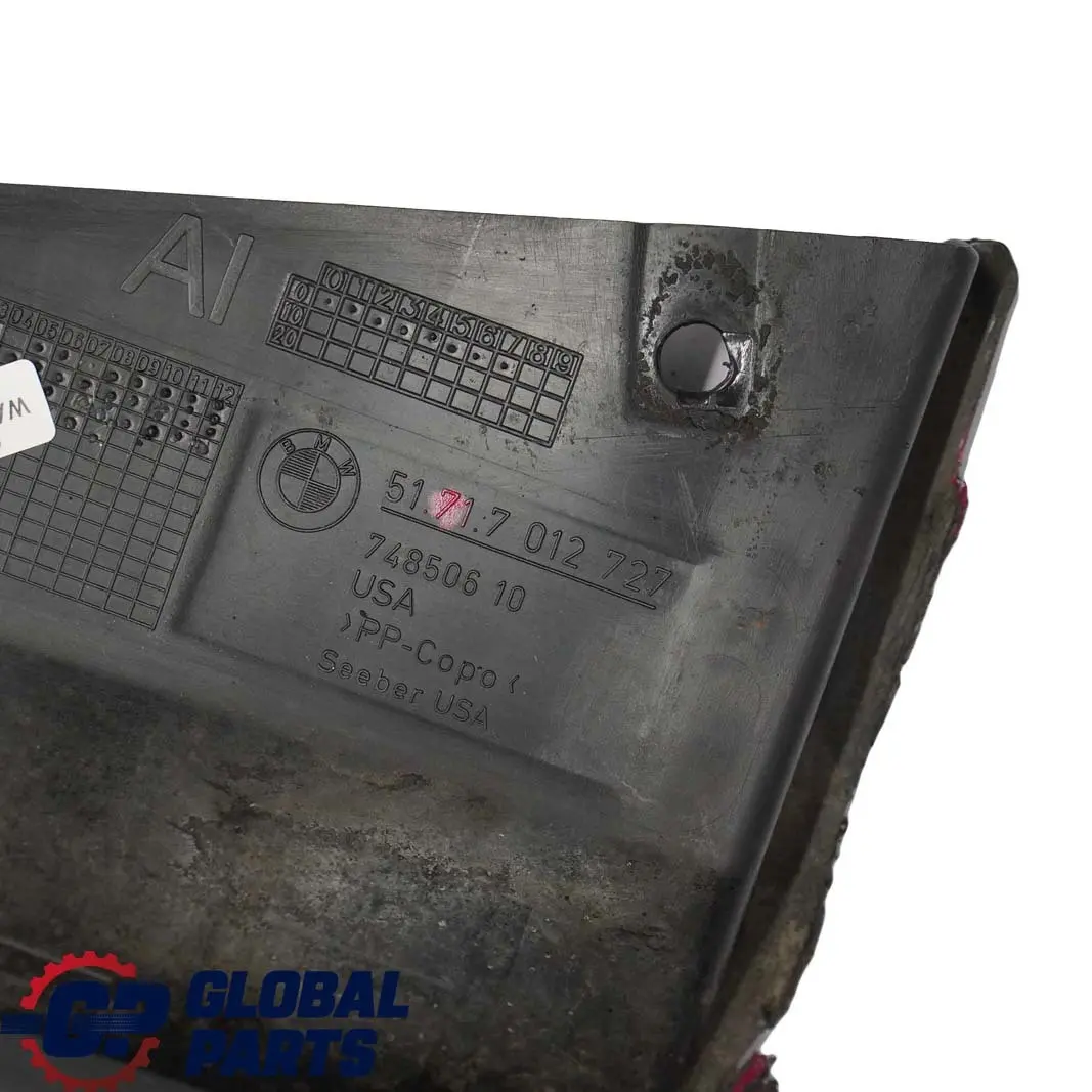 BMW Z4 E85 E86 Delantero Izquierdo Tapa Paso de Rueda Embellecedor - SKU 7012727 - Número de pieza 7012727