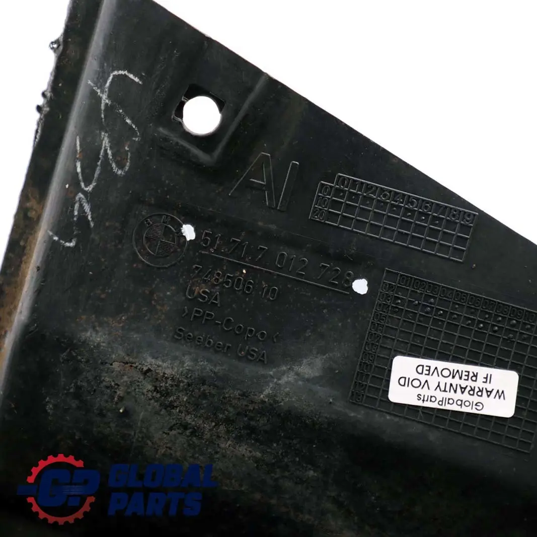 BMW Z4 E85 E86 Cache passage de roue avant droit - SKU 7012728-1 - Numéro de pièce 7012728