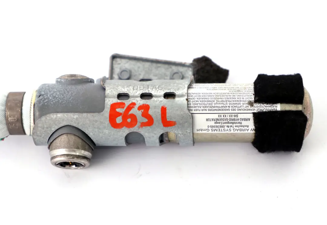 BMW E63 Podsufitka Dach Kurtyna Poduszka Powietrzna Lewy - SKU 7012763 - Numer Części 9147343