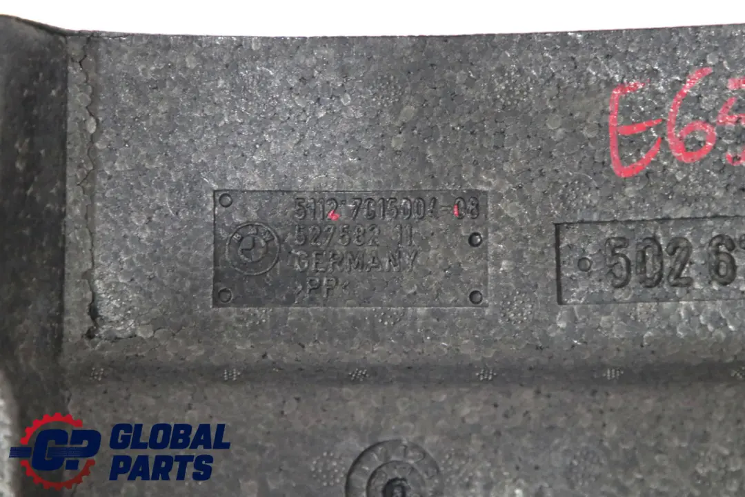 BMW E65 E66 Absorber styropian zderzaka tylnego - SKU 7015004 - Numer Części 7015004