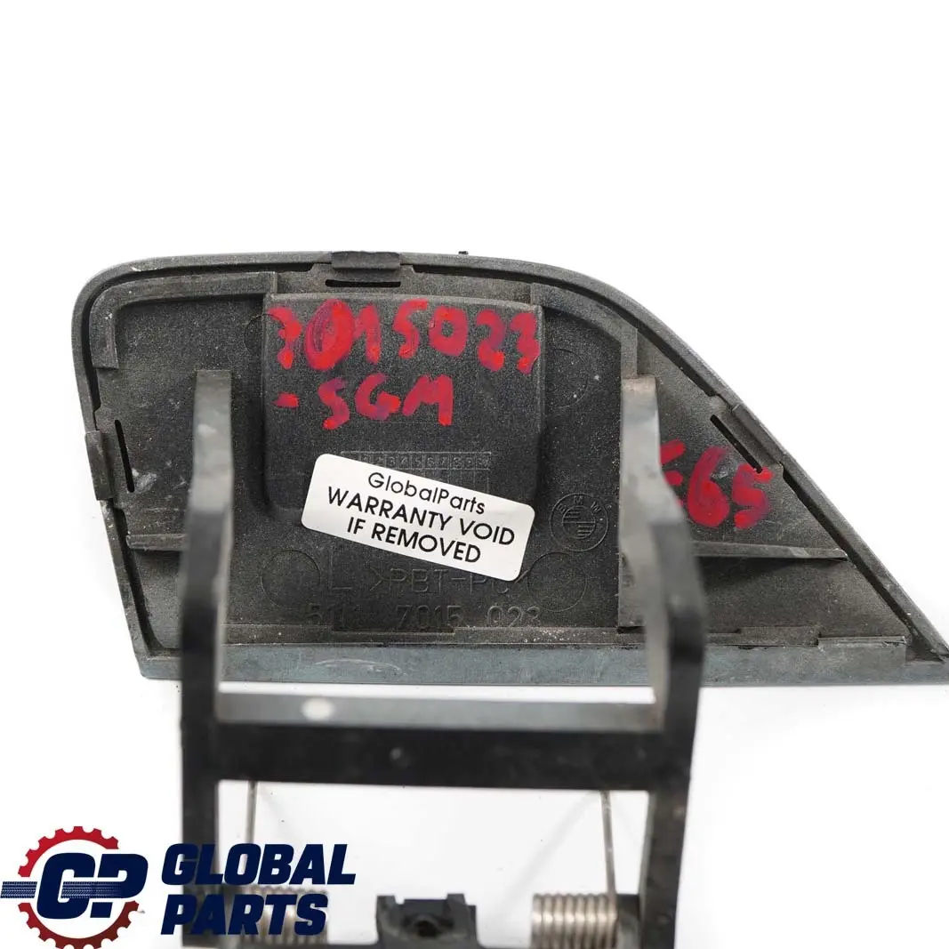 Lavafaros Boquilla Tapa Izquierda Schiefergruen Verde para BMW E65 E66 con número de pieza 7015023 BMW E65 E66 Lavafaros Boquilla Tapa Izquierda Schiefergruen Verde - SKU 7015023-SGM - Número de pieza 7015023