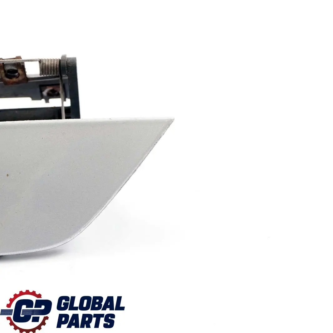 BMW 7 E65 E66 Headlight Washer Nozzle Jet Cap Cover Left N/S Titansilber Silver - SKU 7015023-TS - Part number 7015023