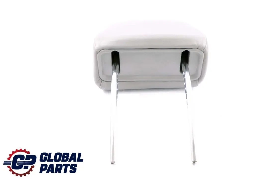 Front Seat Left Right N/O/S Leather Headrest Nasca Grey to BMW 7 Series E65 with Part number 7015217 BMW 7 Series E65 Front Seat Left Right N/O/S Leather Headrest Nasca Grey - SKU 7015217 - Part number 7015217