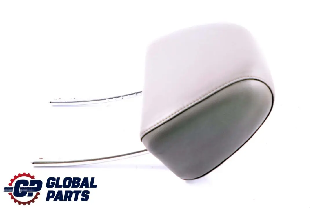 BMW 7 Series E65 Front Seat Left Right N/O/S Leather Headrest Nasca Grey - SKU 7015217 - Part number 7015217