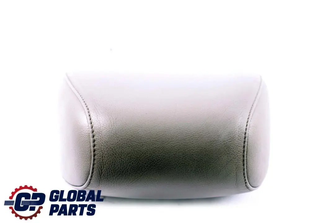 Front Seat Left Right N/O/S Leather Headrest Nasca Grey to BMW 7 Series E65 with Part number 7015217 BMW 7 Series E65 Front Seat Left Right N/O/S Leather Headrest Nasca Grey - SKU 7015217 - Part number 7015217