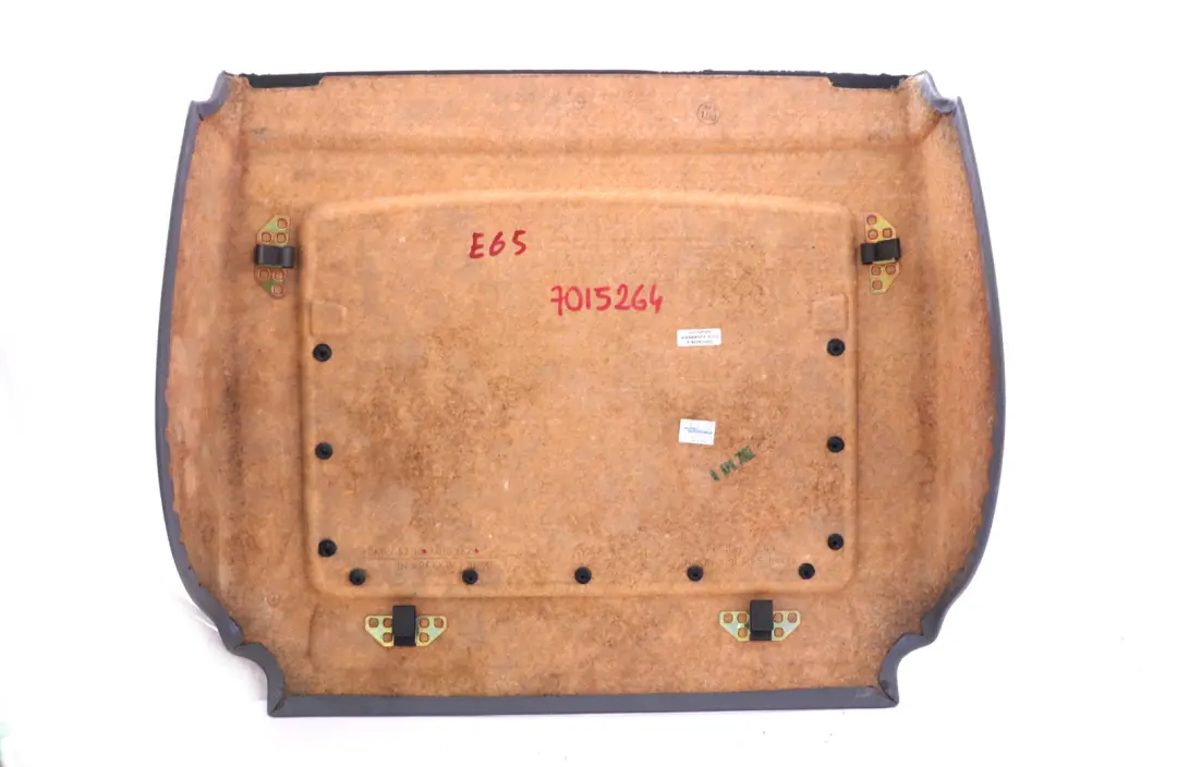 BMW 7 er E65 E66 E67 Rückwand Sitz Unten Flanellgrau Grau 7015262 - SKU 7015264 - Teilenummer 7015264