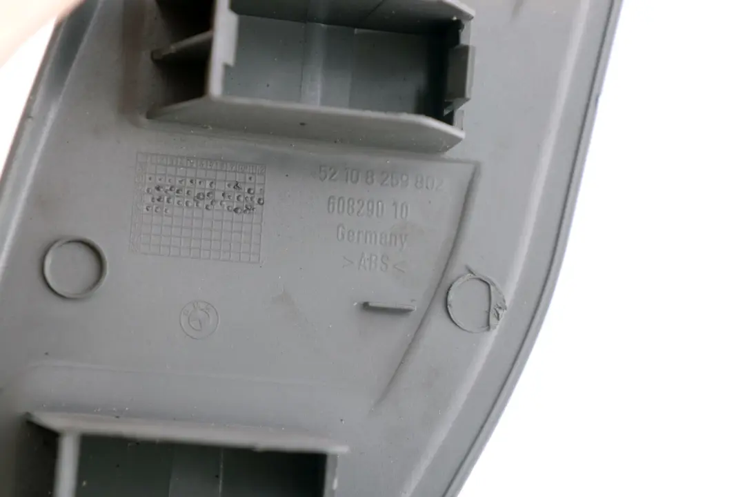 Front Seat Outer Right O/S Covering Cover Grey Trim to BMW 7 Series E65 with Part number 8259802 BMW 7 Series E65 Front Seat Outer Right O/S Covering Cover Grey Trim - SKU 7015338 - Part number 8259802