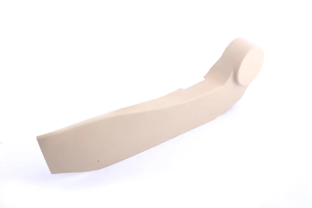 Front Seat Outer Left N/S Covering Cover Beige Trim to BMW 7 Series E65 with Part number 8259801 BMW 7 Series E65 Front Seat Outer Left N/S Covering Cover Beige Trim - SKU 7015347 - Part number 8259801