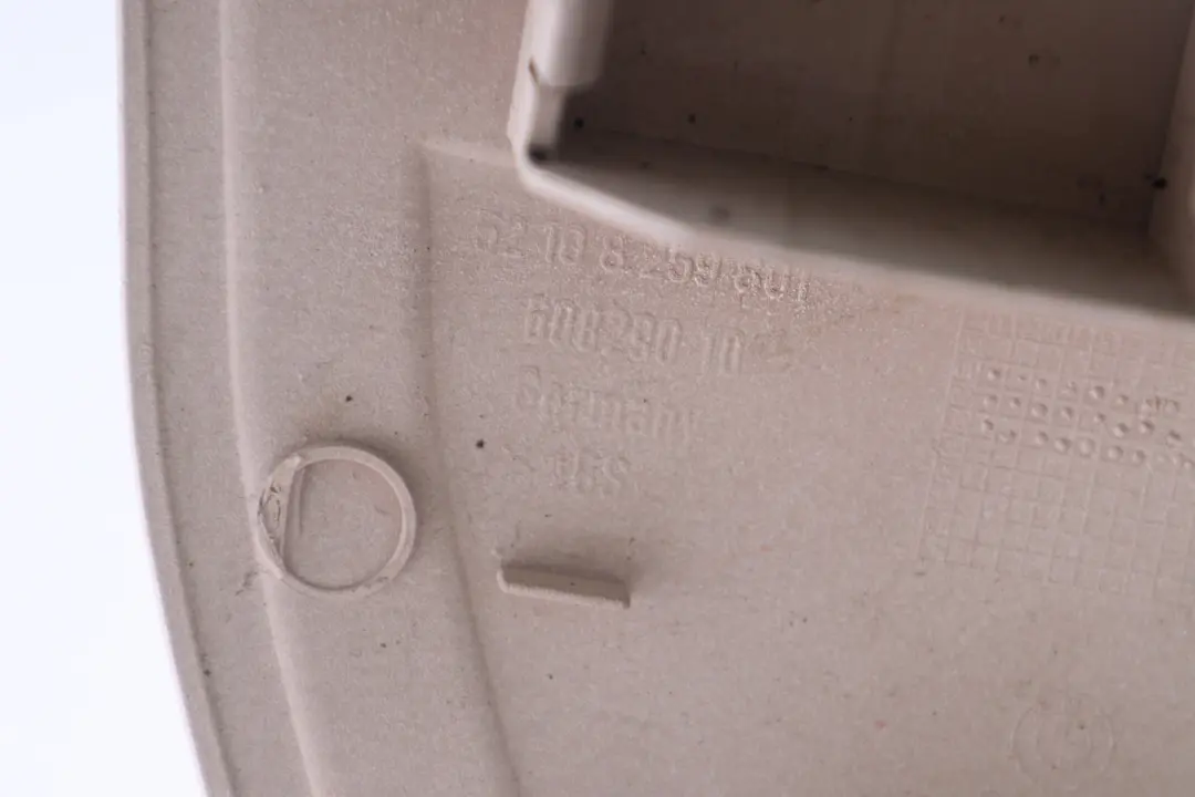 Front Seat Outer Left N/S Covering Cover Beige Trim to BMW 7 Series E65 with Part number 8259801 BMW 7 Series E65 Front Seat Outer Left N/S Covering Cover Beige Trim - SKU 7015347 - Part number 8259801