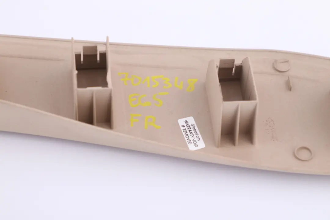 BMW 7 E65 Siège Avant Extérieur Droit Covering Trim Beige - SKU 7015348 - Numéro de pièce 8259802